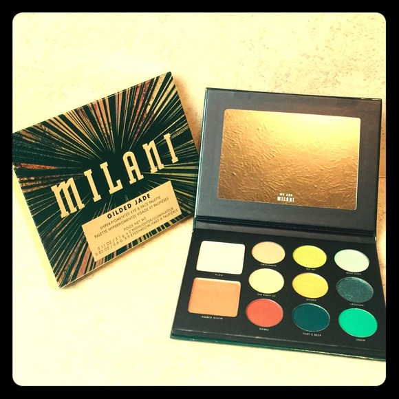 Milani GILDED JADE eyeshadow palettes - Picture 1 of 3